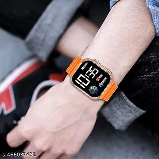 Most Selling Latest Trending Men and Women watches Best Quality smart Watch Classy Digital Watch Wrist Watch Sports Watch LED Band for Kids, Boys and Girls