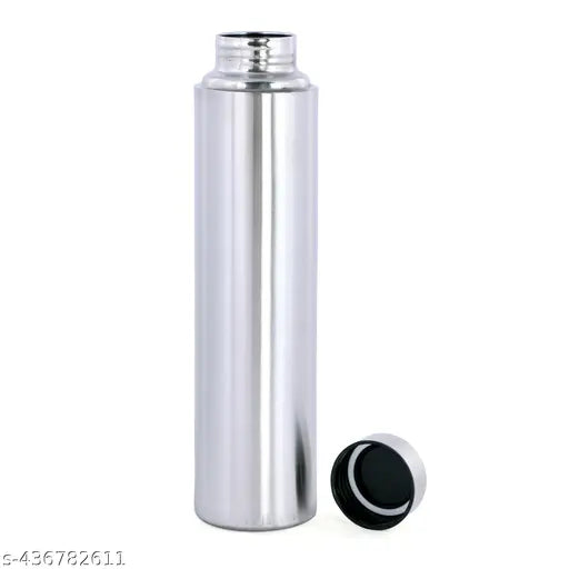 Stainless Steel 1 Litre Leakage Proof Water Bottle For Home & Kitchen,Office,School,Gym,Travelling With Free Bottle Cleaning Brush(Pack Of-04, 1000ML)