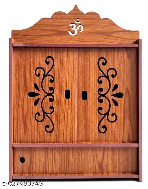 Wooden Pooja Mandir for Home/Temple for Home and Office/Puja Mandir/Puja Stand/Pooja