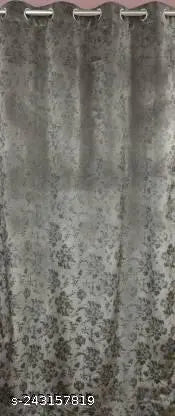 9 feet Flower Suade curtains