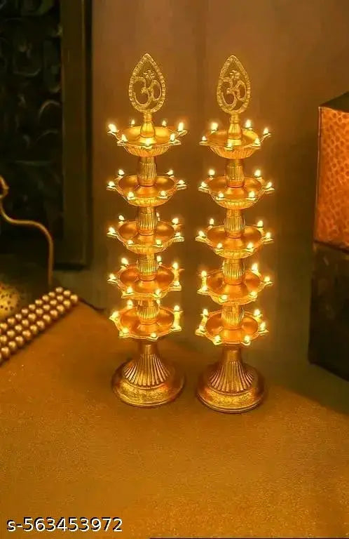Decorative Metal Lantern | Diya Lantern for Diwali Decoration | Festival Lighting