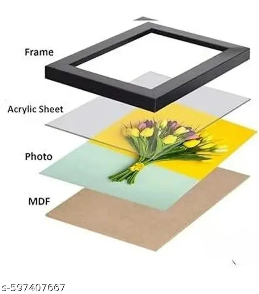 Neem Karoli Baba & Hanuman Ji Photo Frame | Spiritual Wall & Table Decor | Pooja Room Gift