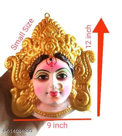 Maha Laxmi Davi Hanging Face(Small Size 12×9cm)