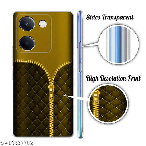 vivo Y200 Pro 5G Back Cover Printed Soft Case