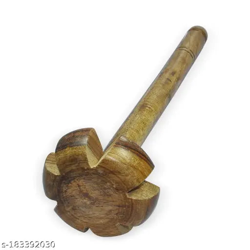 Stainless Steel Ghee Pot With Big Spatula Only and Wooden Rai and Gift , Pack of 3