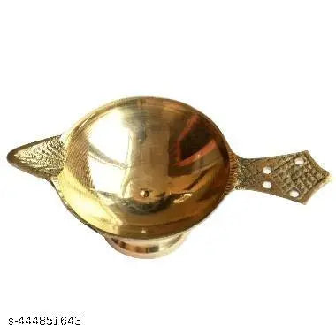 ANI DIVINE Pack of Lakshmi Ganesha Idol With Free Brass Diya Oil Lamp For Home Puja, Diwali, Navratri