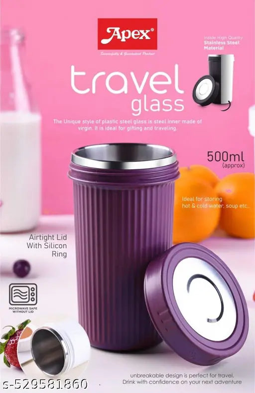 Travel Glass Tumbler, Travel Glasss for coffee, Lassi