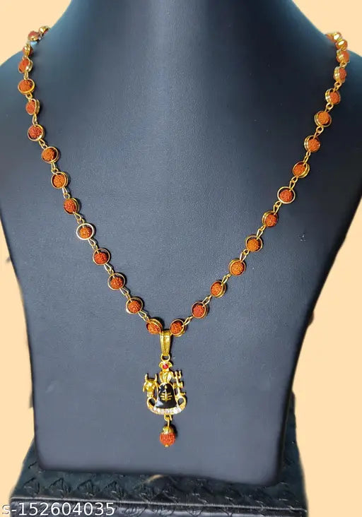 Shiva Nandi Ring Rudraksh Mala 1