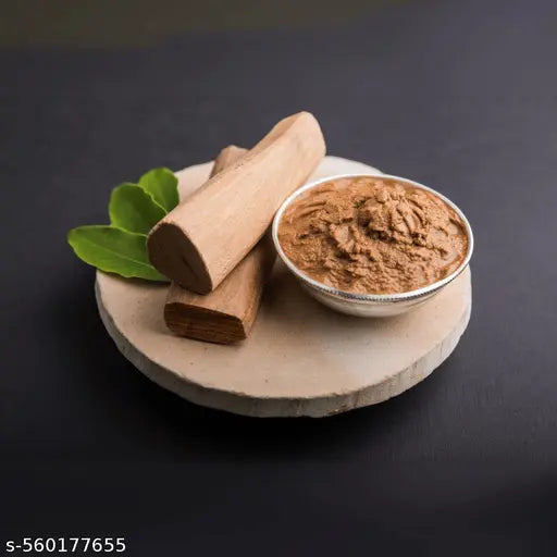 LeeBso Natural SANDALWOOD STICK-Puja Rituals & Face-Glow & Heal-combo of 2