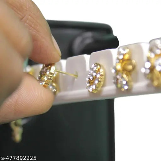 Earring Stand | Jewelry Organizer | Earring Storage | Storage Organizer | Earring Stand for Women | White