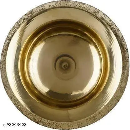 Brass Kalsh Lota/ Lota for Pooja (Gold) SET OF 1  Puja Articles