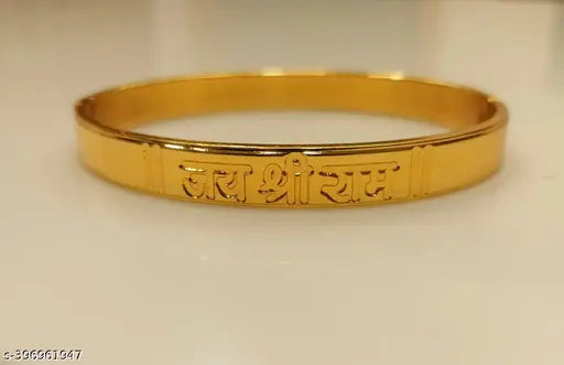 Gold plated brass Bracelet Use For man And Woman