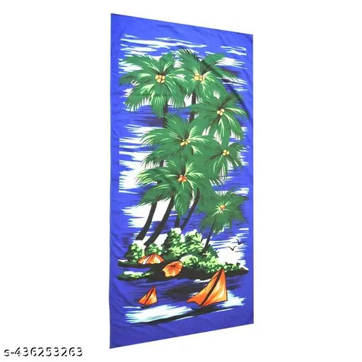 Printed Bath Towel
