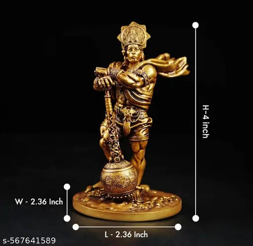 Hanuman statue for car dashboard