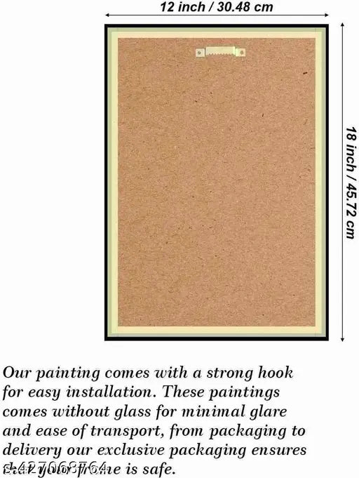 HAF  BHAGWAN  SHIV Painting Photo Frame Wall Hanging home decoration (9 inch x12inch)