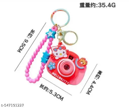 Creative Simulation Projection Camera Keychain | Keychain for Car, Bike, Home | Key Chain with Ring | Gift for Men, Women, Girls, Boys, Set of 1