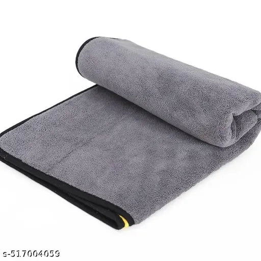 Microfiber Pack of 1 Ultra-Soft, Quick-Absorbent & Cooling Towel for Pets | Eco-Friendly, Fast-Drying Bathing Towel for Dogs & Cats of All Breeds | Perfect for Travel & Outdoor Uses | Green | Size 16x24 Inch, 600 GSM,