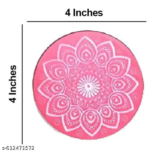 MYSTICAL Rangoli kit with 4-Inch Printed and Plain Jalis, Filter, and Set for Creative Art