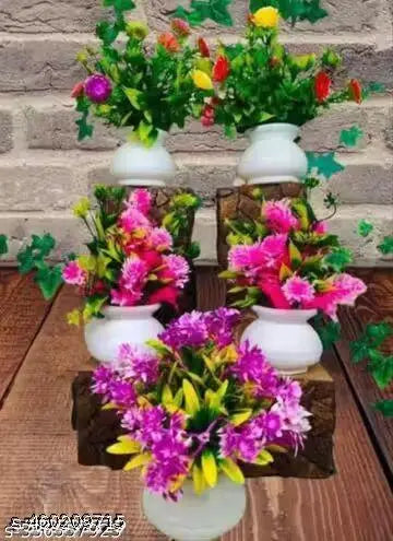 Dev Creation Mix flower pot with matki 5pc