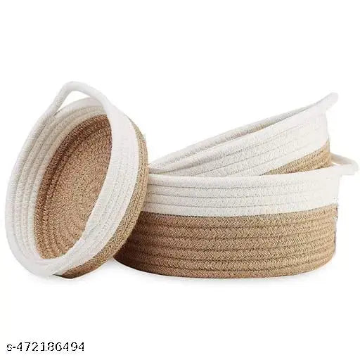 Storage Organizer, Basket Set Of 3 Pics