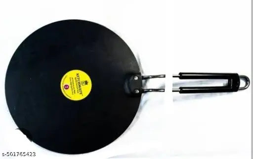 Ved traders 9inch Loha tawa iron pot pack of 1p