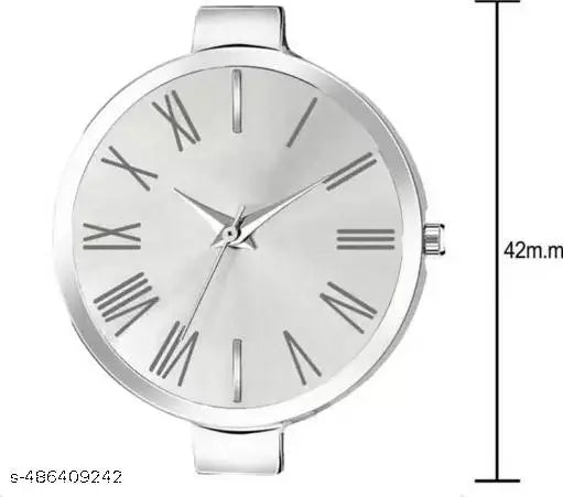 New Fancy Solid Dial Attractive Metal Chain Attractive Bracelet Analog Watch for Women