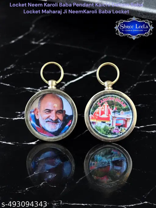 Locket Neem Karoli Baba Pendant Kaichi Dham Baba Locket Maharaj Ji NeemKaroli Baba Locket