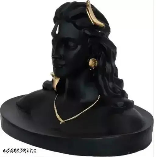 Shiva idol, shiva statue, Shivling idol, shiv murti, shiv ji ki murti, shiv idol, adiyogi for car dashboard, adiyogi statue for car, shiva idol for home decor - 14 cm Big shiva idol, Adiyogi idol