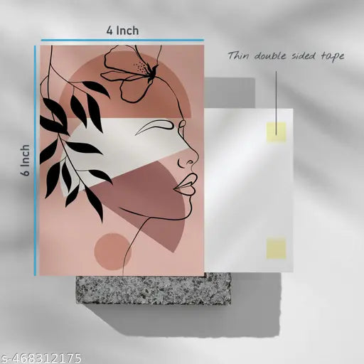 Sunitchen 36 Pcs 4x6 Inch Aesthetic Boho Wall Collage Kit with Double-Sided Tape - Perfect for Home Decor