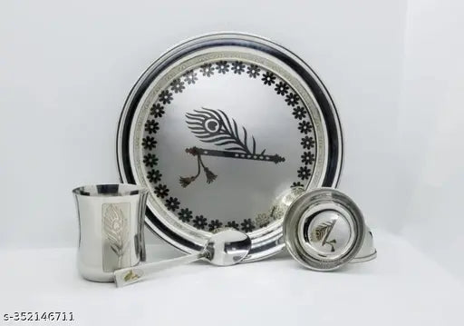 LODOO GOPAL PUJA BOG THALI 5PEC SET