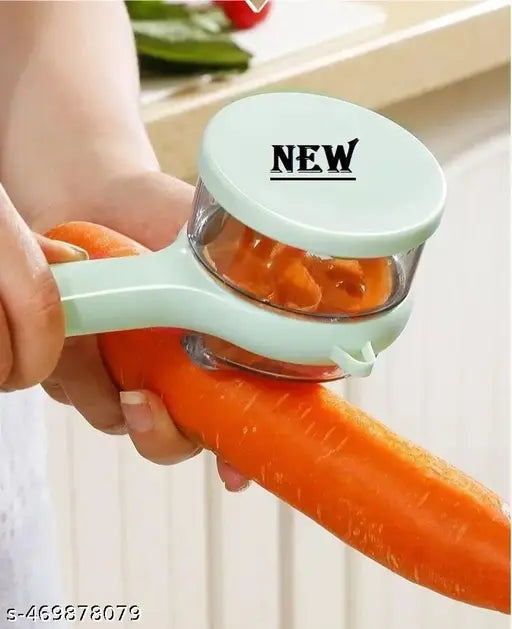 1pcs Multi Functional Storage Peeler,Vegetable Peeler,Fruit Peeler, Peeler With Container,Suitable For Home And Kitchen Use(Multicolor)