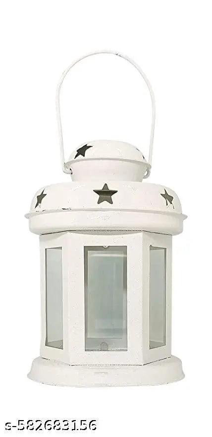 SUTEKI Metal Wall Hanging Lantern Tea Light Candle Holders Tea Light Holders- T Light Candle Holders- Diwali Gifts for Family Friends- Diwali Decoration Items for Home Decor