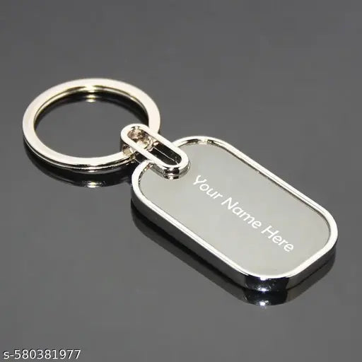 The Modern Finds|Personalized Name Metal Keychain – Custom Engraved Gift