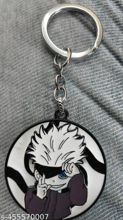 JUJUTSU KAISEN GOJO SATORU PREMIUM 360 DEGREE ROTATE Key Chain