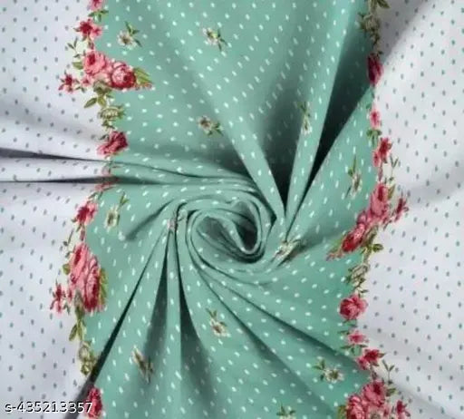 Bhuvik Cotton Double Bedsheet Set with 2 pillow covers (Bedsheet Size  90x100 ) (Pillow Size 28x18)