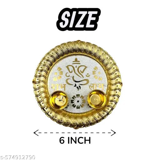 KANKAWATI Meenakari Work/Kumkum Box Plastic Chopda for Gift and Pooja Decorative