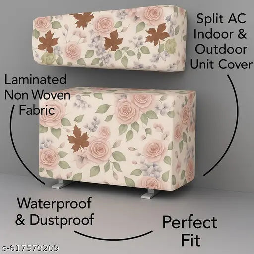 Split AC Cover For Indoor and Outdoor Unit for 1.5 Ton Capacity Water Resistance & Dust Proof