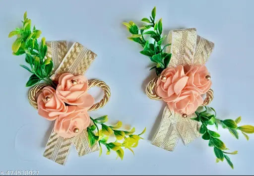 The  Decor Handmade Artificial Flower Bunch for Hamper, Artificial Flower Bunch Hamper, Bunches for Decoration, Gifting, Trousseau Packing, Gifting (Pack of 10)