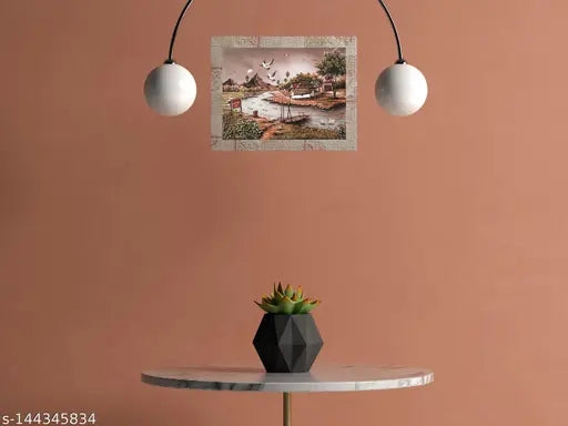 Indianara Single Scenery Elegant MDF Art Painting without glass (10 X 13 INCH )