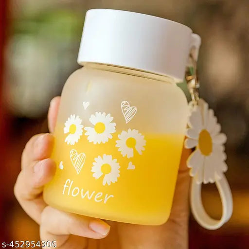 glass tumbler with lid pack of 1 300 ml