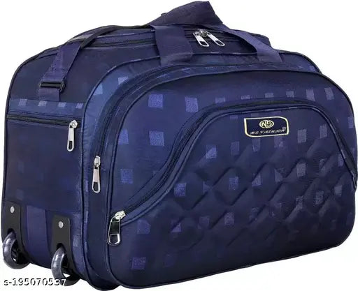 Medium Lightweight Durable Duffel Overnight Travel Bags NS FASHION  eB Small Travel Bag (Blu)