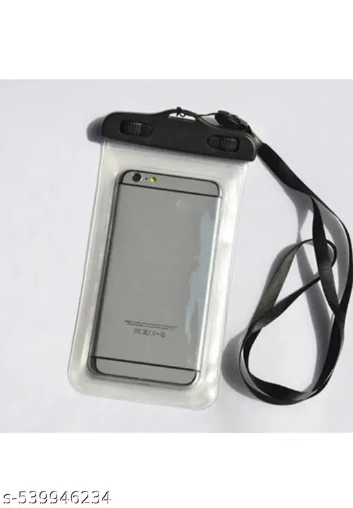 Pouch for Rain Touch Sensitive  Waterproof Pouch for Mobiles, Size upto 6.5 Inches Smartphones (multiple, Waterproof, Pack of: 1)