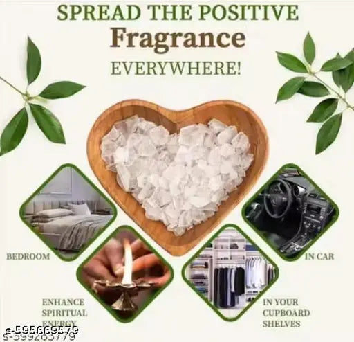 100 GM - Mahadeva Bhimseni  Kapoor - 100% Pure Bhimseni  Kapoor Karpooram Aromatic and Healing Pure  Kapoor, No Chemicals, Toxin Free Kapur for Pujas Or Havans