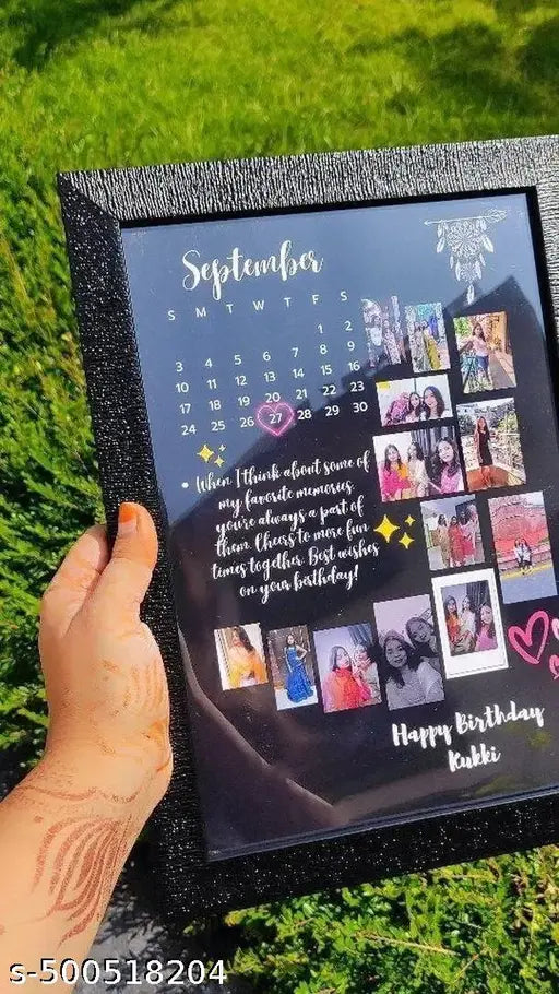 personalized photo frame, Birthday frame, Anniversary frame, friends frame, wall frame