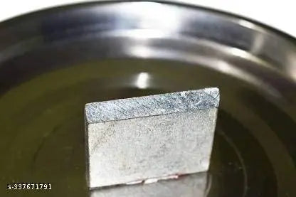 Stainless Steel Coconut Cracker/Breaker Plate Puja articles