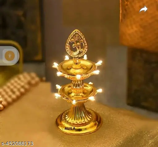 2 layer diya and lantern