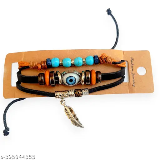 Men Bracelet | Evil Eye Bracelet | Bracelet For Boys | Heavy Look bracelet For Man | Man Bracelet | Women Bracelet