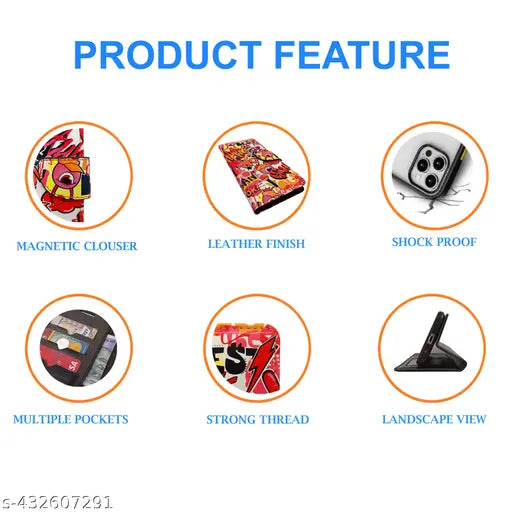 Wow Pink Flip Cover for Mi 14 Civi | Leather Finish|Shock Proof|Magnetic Clouser Compatible with Mi 14 Civi (Pink)