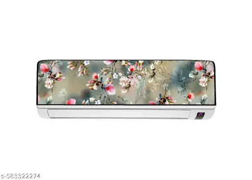 New Premium Split AC Cover for 1.5 Ton | Indoor (40x10x13 in) + Outdoor (35x15x12 in) | Waterproof & Dustproof | Printed Design