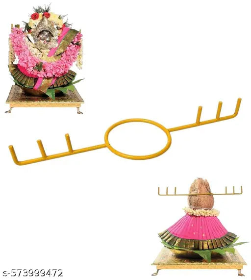 varalakshmi pooja kalash decoration items Single Kalasam Stick 1 pc - Varalakshmi Pooja or Vaibhav Lakshmi Pooja Kalasam Flower Stand Stick - Kalasam Decoration Stick